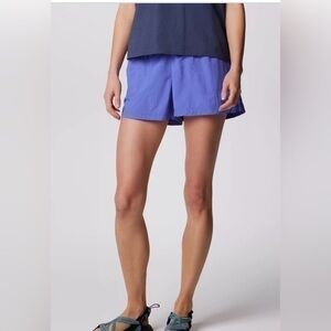 Columbia Sandy River Outdoor Hiking Shorts Women Size Small Purple Pockets